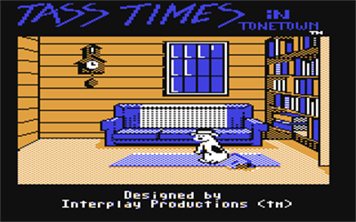 Tass Times in Tonetown - Screenshot - Game Title Image