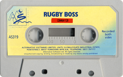 Rugby Boss - Cart - Front