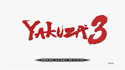 Yakuza 3 - Screenshot - Game Title Image