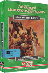 War of the Lance - Box - 3D Image
