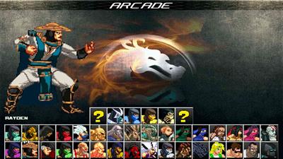 Mortal Kombat: Anime Project - Screenshot - Game Select