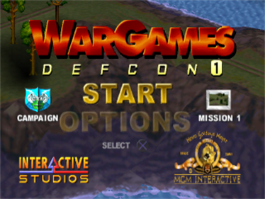 WarGames: DEFCON 1 - Screenshot - Game Title Image