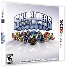 Skylanders: Spyro's Adventure - Box - 3D Image