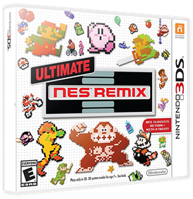 Ultimate NES Remix - Box - 3D Image