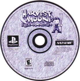Harvest Moon: Back to Nature - Disc Image