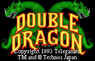 Double Dragon - Screenshot - Game Title
