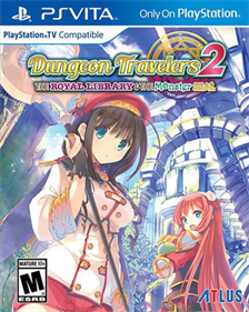 Dungeon Travelers 2: The Royal Library & The Monster Seal - Box - Front Image