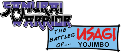 Samurai Warrior: The Battles of.... Usagi Yojimbo - Clear Logo Image