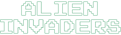 Alien Invaders - Clear Logo Image
