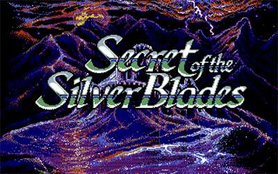 Secret of the Silver Blades - Screenshot - Game Title Image