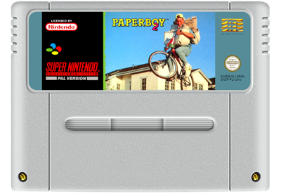 Paperboy 2 - Fanart - Cart - Front Image
