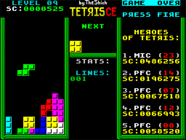 Tetris Championship Edition - Screenshot - Gameplay Image