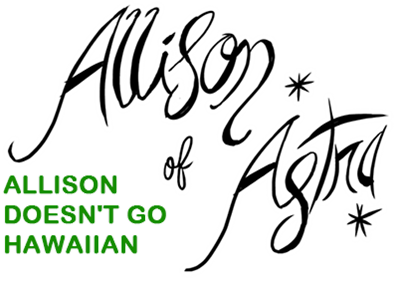 Allison of Astra: Allison Doesn't Go Hawaiian - Clear Logo Image