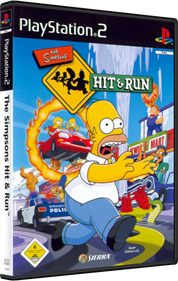 The Simpsons: Hit & Run - Box - 3D Image