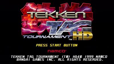 Tekken Tag Tournament HD - Screenshot - Game Title Image