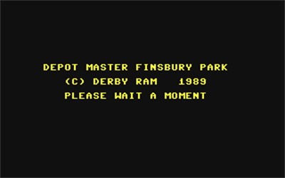 Depotmaster: Finsbury Park - Screenshot - Game Title Image