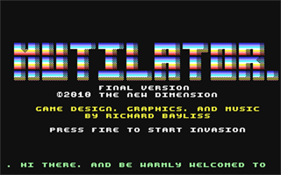 Mutilator - Screenshot - Game Title Image