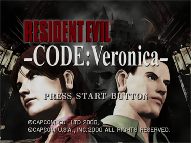 Resident Evil: Code: Veronica - Screenshot - Game Title Image