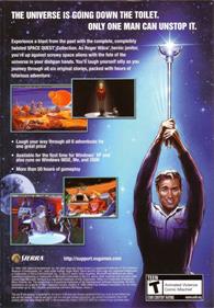 Space Quest Collection - Box - Back Image