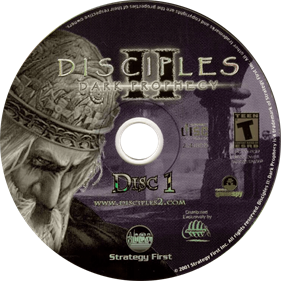 Disciples II: Dark Prophecy - Disc Image