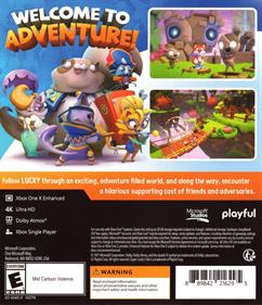 Super Lucky's Tale - Box - Back Image