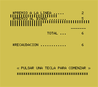 El Bingo - Screenshot - Gameplay Image