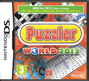 Puzzler World 2013 - Box - Front - Reconstructed Image