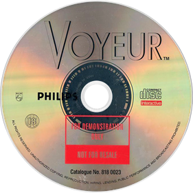 Voyeur - Disc Image