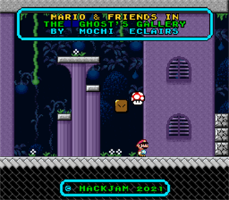 Mario and Friends in: The Ghost's Gallery - Screenshot - Game Title Image