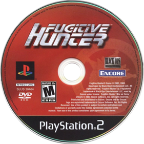 Fugitive Hunter: War on Terror - Disc Image