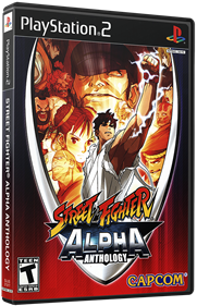 Street Fighter Alpha Anthology - Box - 3D Image