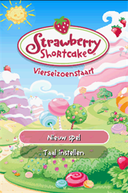 Strawberry Shortcake: The Four Seasons Cake - Screenshot - Game Title Image