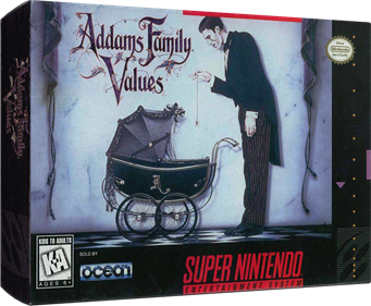 Addams Family Values - Box - 3D Image