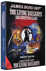 James Bond 007 in The Living Daylights: The Computer Game - Box - 3D Image