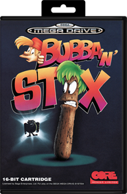 Bubba 'n' Stix: A Strategy Adventure - Box - Front - Reconstructed Image