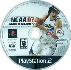 NCAA March Madness 07 - Disc Image