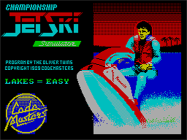 Championship Jet Ski Simulator  - Screenshot - Game Title Image