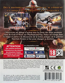 God of War Collection - Box - Back Image