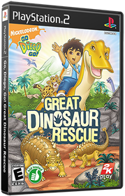Go, Diego, Go! Great Dinosaur Rescue - Box - 3D Image