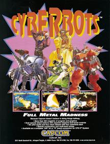 Cyberbots: Full Metal Madness - Advertisement Flyer - Front