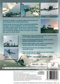 Pacific Warriors II: Dogfight - Box - Back Image