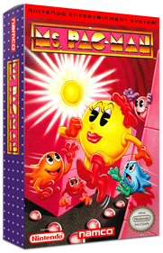 Ms. Pac-Man (Namco) - Box - 3D Image