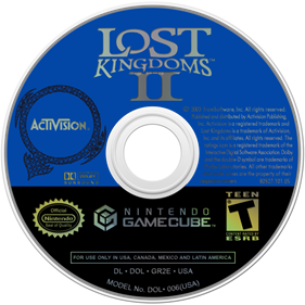 Lost Kingdoms II - Disc Image
