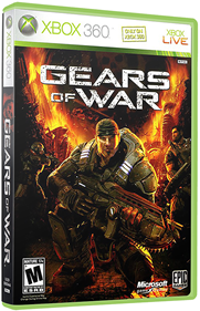 Gears of War - Box - 3D Image