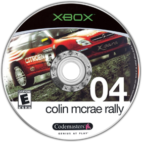 Colin Mcrae Rally 04 - Disc Image