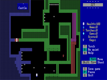 ZZT - Screenshot - Gameplay Image