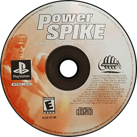 Power Spike: Pro Beach Volleyball - Disc Image