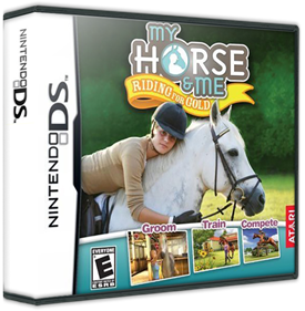 My Horse & Me: Riding for Gold - Box - 3D Image