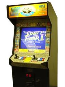 Street Fighter II': Hyper Fighting - Arcade - Cabinet Image