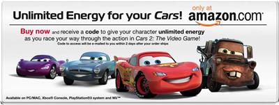 Cars 2 - Advertisement Flyer - Front Image